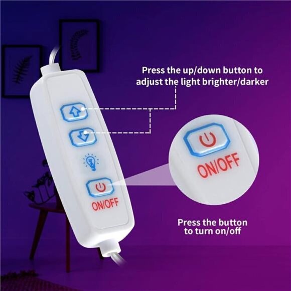 Neon Sign Cloud Moon Led Light Wall Decor USB Powered Led Bedroom Kids Baby NEW - Picture 4 of 8